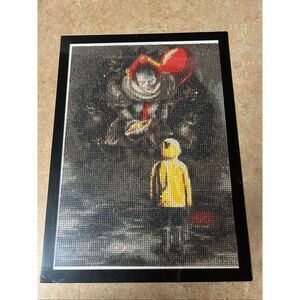 IT Pennywise Finished Diamond Painting